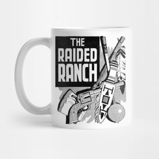 The Raided Ranch Buffalo Bill Western Cowboy Retro Comic Mug